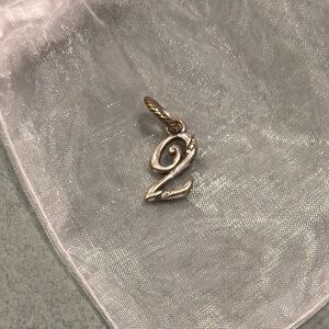 Brighton Silver “2” Charm